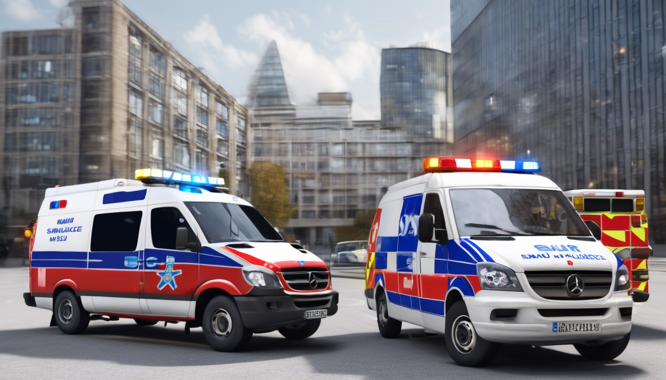 Ambulances samu, smur et pompiers : quelles sont les différences ?
